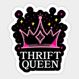 Thrift Queen Sticker